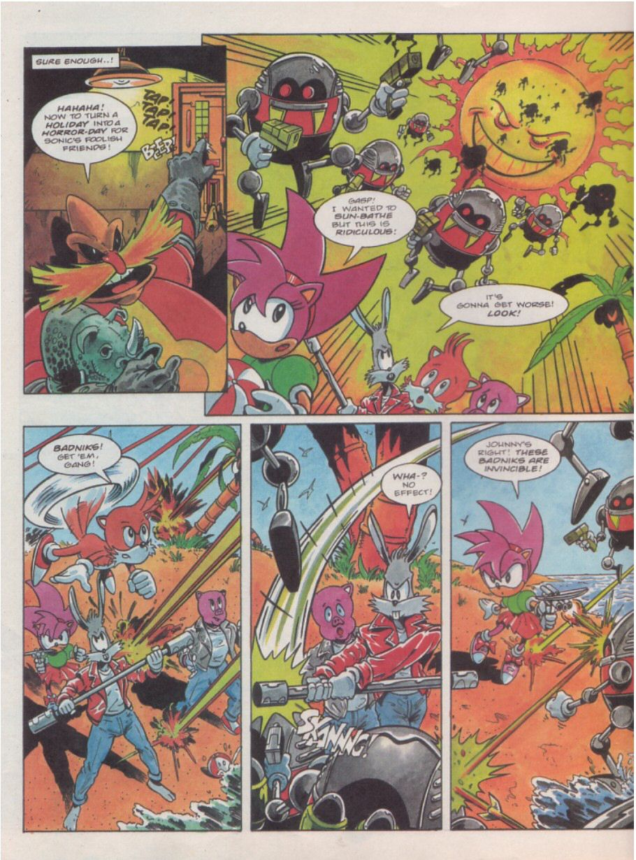 Sonic Holiday Special - Summer 1995 Page 5